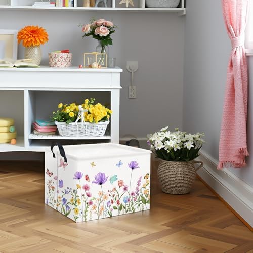 Rectangular Baby Girl Basket Kids Baby Storage Basket Storage Bin Organizer Box - Image 4