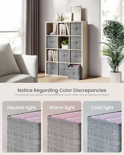SONGMICS Storage Cubes, 11-Inch Foldable Closet Organizers - Image 5