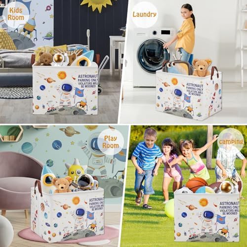 Outer Space Astronaut Nursery Basket - Image 6