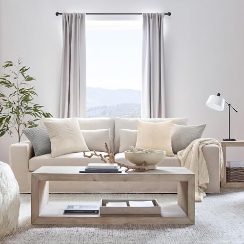 Topfinel 4 Packs Neutral Decorative Throw Pillows Covers 20x20 Inch - Image 3