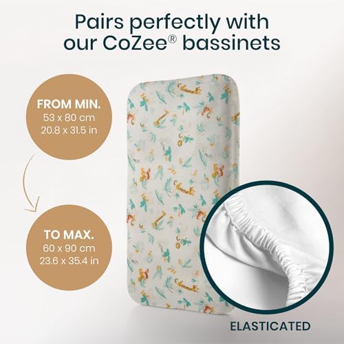 Tutti Bambini Premium Bassinet Sheets - Image 3