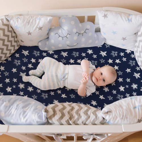 4 Pack Breathable Bassinet Sheets - Image 4
