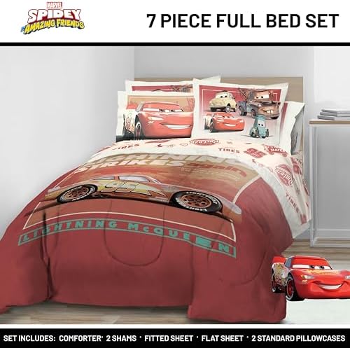 Jay Franco Kids Comforter Set Includes Sheets and Pillow Covers - Image 2