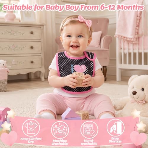 Cotton Waterproof Baby Bibs - Image 6