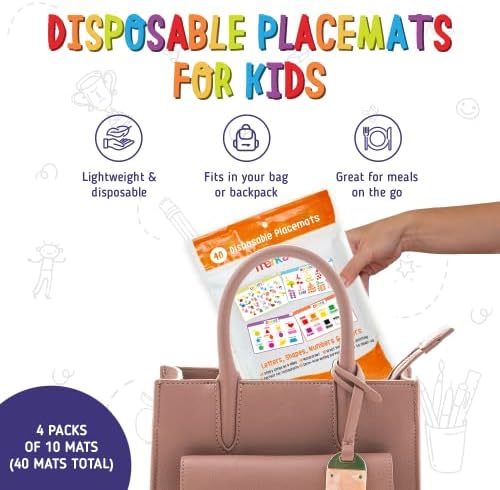 Merka Disposable Placemats for Baby & Toddler - Image 2