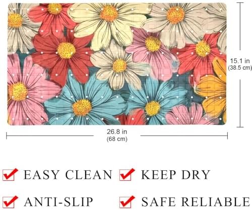 Baby Bath Mat Non Slip 26.8"x15.1" Bathtub Mat - Image 4