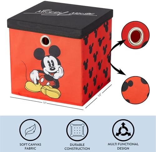 Disney Mickey Mouse Collapsible Storage Cube - Image 4