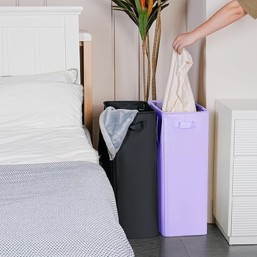 efluky Slim Laundry Basket, Narrow Laundry Hamper - Image 4