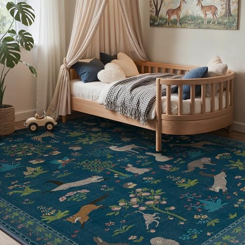 BESBLEE 10X14 Washable Area Rug - Image 2