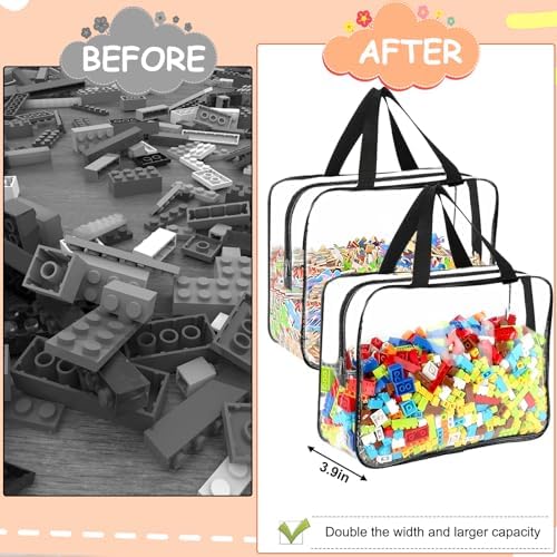 6 Packs Large Toy Storage Bags - Image 5