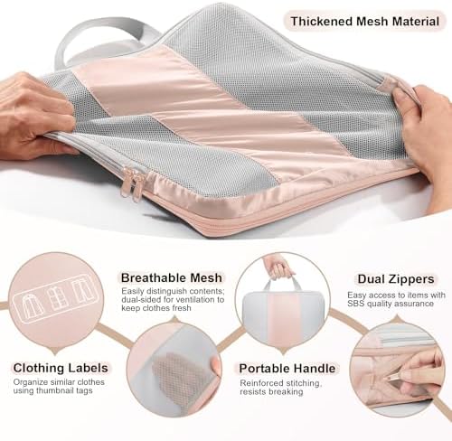 OlarHike 8 Set Compression Packing Cubes - Image 6