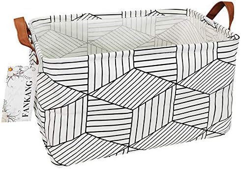 Rectangular Diamond Storage Bin Nursery Hamper by FANKANGStorageBasket