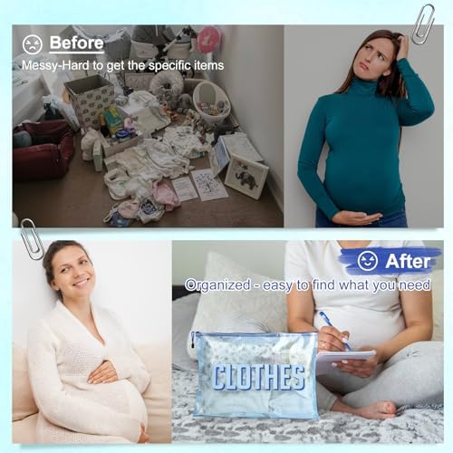 3pcs Hospital Bag Organizing Pouches - Image 4