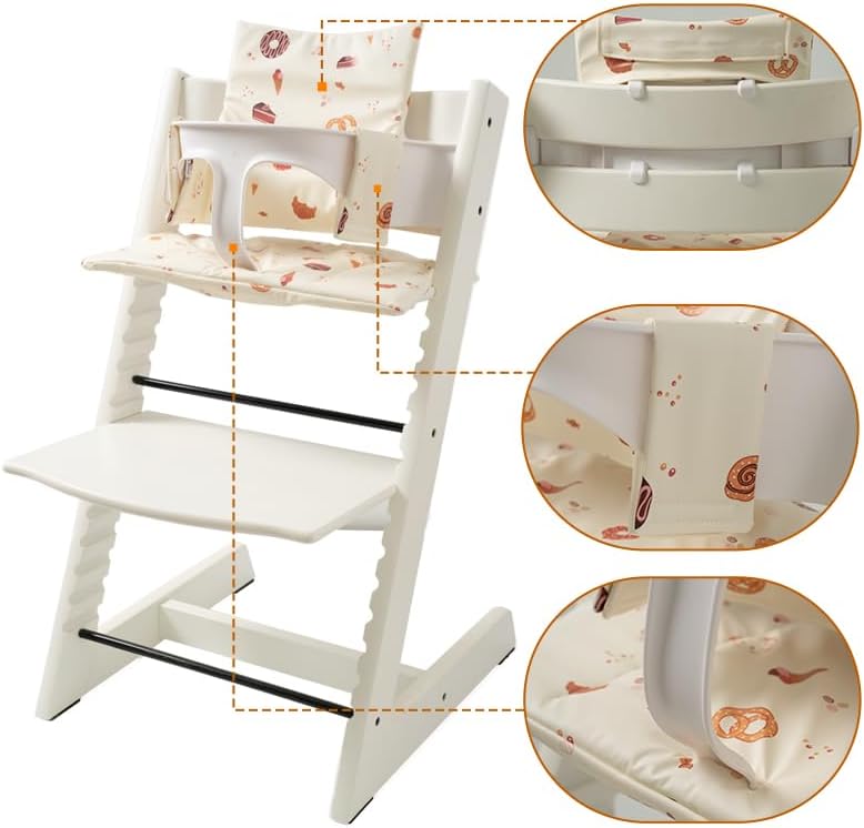 Baby Cushion Set Soft and Comfort High Chair Cushion - Image 4