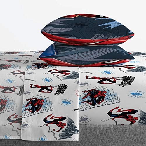 Marvel Spiderman Full Comforter Set 5 Piece Kids Bedding - Image 5