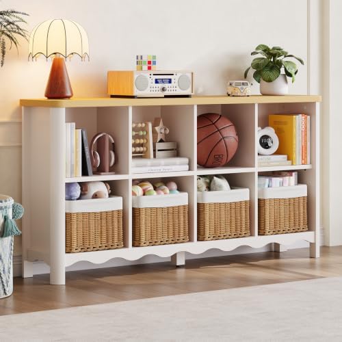 ONBRILL 8 Cube Bookcase, Bookshelf and Toy Storage Organizer by ONBRILL
