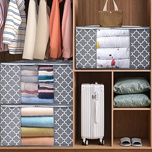 Storage Bags 100L 3Pack Clothes Organization and Storage Containers - Image 4