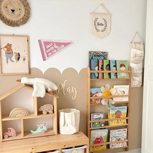 Silly Goose Pennant Banner Flags Toddler Nursery Playroom Wall Decor - Image 4