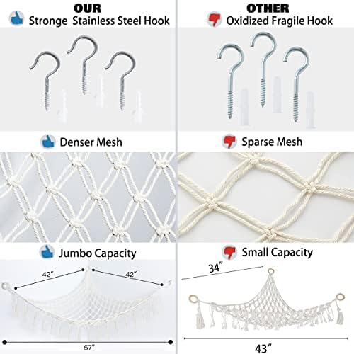 Stuffed Animal Storage Hammock Toy Net - Image 5
