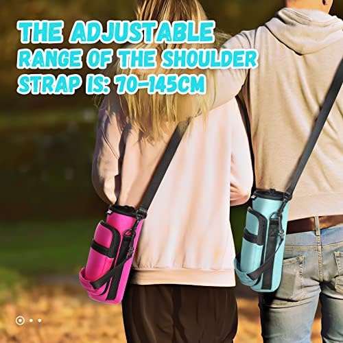 Nuovoware Water Bottle Carrier Bag, Plum Red - Image 5