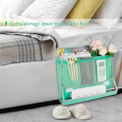 Bedside Caddy Organizer for Dorm Bed Rails - Image 3