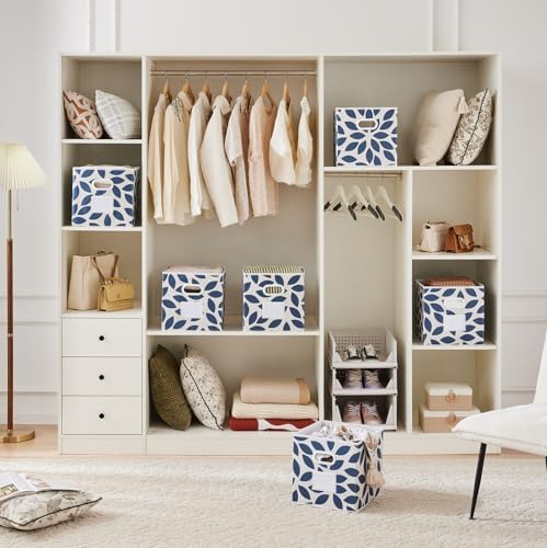 MAX Houser Set of 6 Foldable Fabric Storage Bins - Image 5