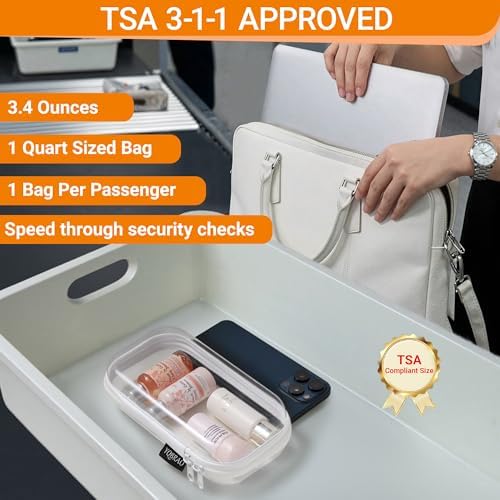 YQBRAO Clear Hard Shell Organizer Set - Image 3