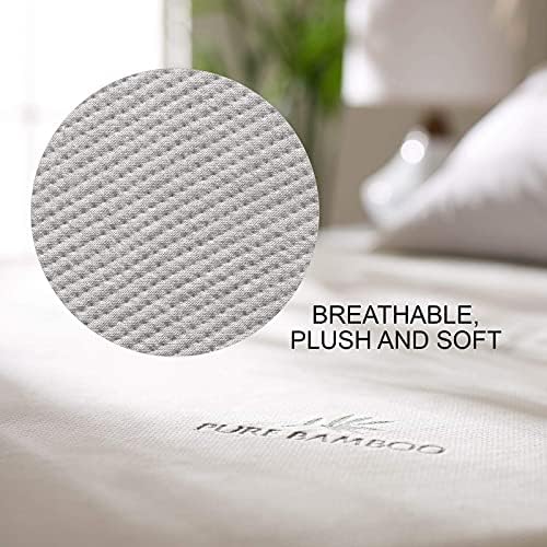 Queen Mattress Protector by PURE BAMBOO, Waterproof - Image 4
