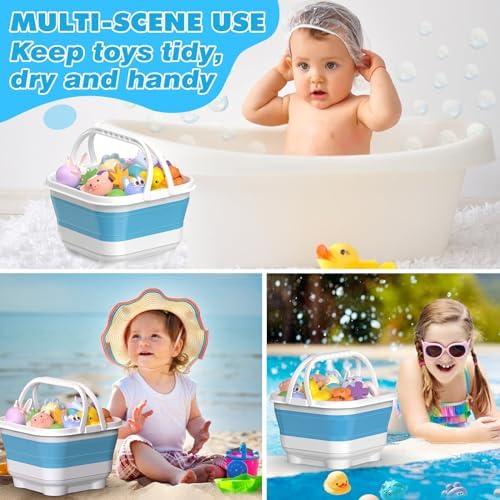 Anivia Foldable Bath Toy Storage Organizer - Image 5