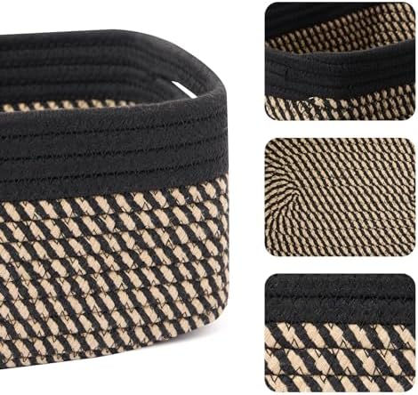 MiniArk Small Storage Baskets for Organizing | Closet Organizer Bins | Shelf - Image 2