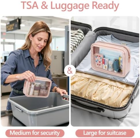 PACKISM Clear Makeup Bag Foldable - Image 2