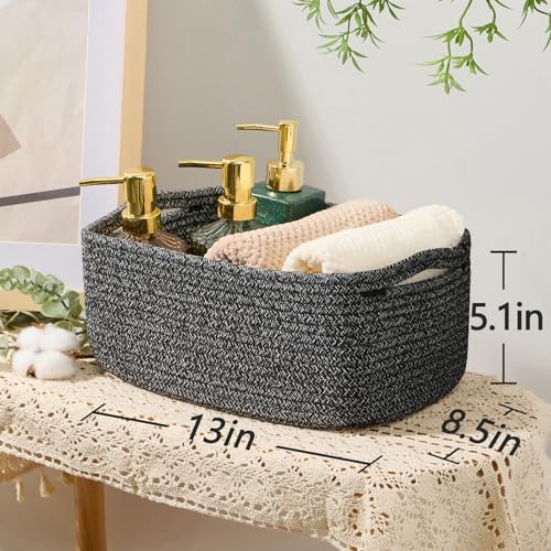 MiniArk Small Storage Baskets for Organizing | Closet Organizer Bins | Shelf - Image 3