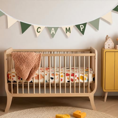 Camping Classroom Nursery Decor Banner Summer Camp Garland Flags - Image 7