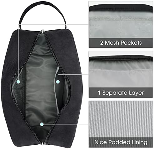 Narwey Travel Toiletry Bag for Women, Dopp Kit Men, Medicine Bag - Image 5
