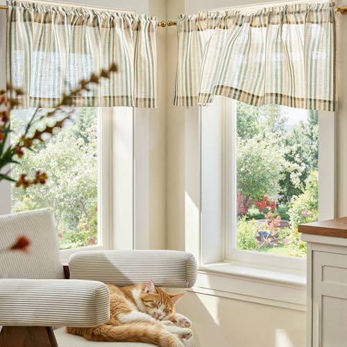 jinchan Linen Boxter Stripe Valances - Image 3