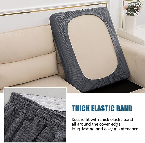 Water-Repellent Sofa Cushion Covers Jacquard High Stretch Fabric Furniture - Image 5