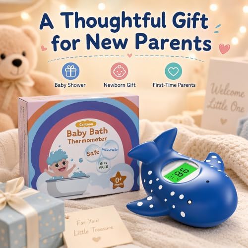 Baby Bath Thermometer for Infant & Toddler, Floating Digital Water Thermometer - Image 6