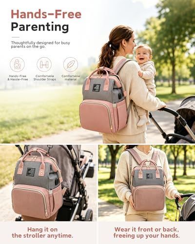houscly Diaper Bag Backpack - Image 5