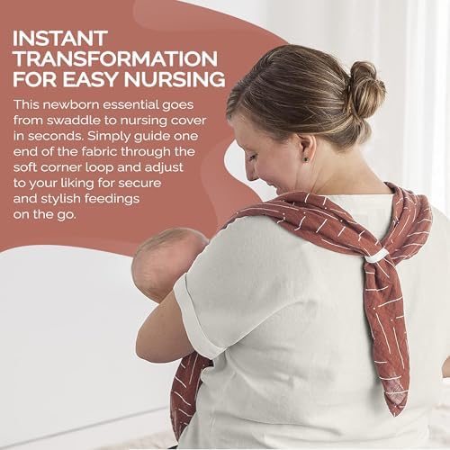 Itzy Ritzy Breastfeeding Boss Multi-Use Cover – A Nursing Cover, Car Seat Wrap - Image 4