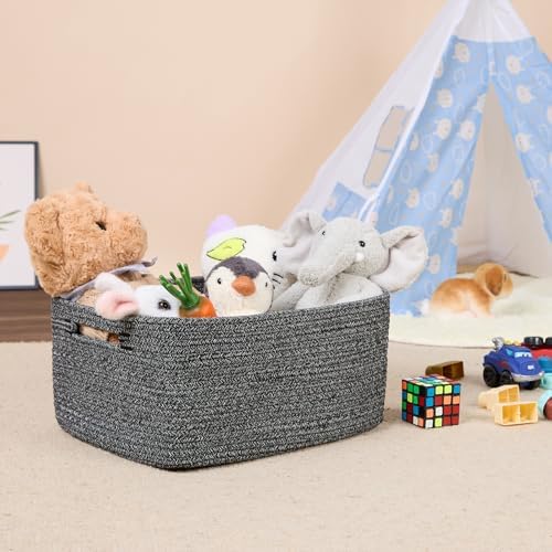 MiniArk Large Storage Baskets for Shelves, Baby Nursery, Toy Baskets Box - Image 5