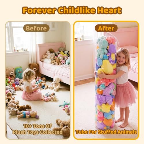 NTYNTY Clear Stuffed Animal Storage Tube - Image 4