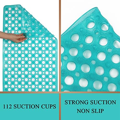 Bath Mat for Tub, 30 x 17 inch Non Slip Bathtub Mat Machine Washable Shower Mat - Image 3