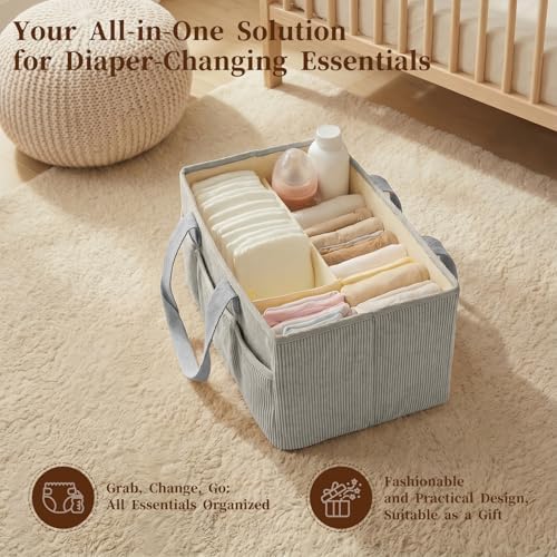 Baby Diaper Caddy Organizer - Image 3