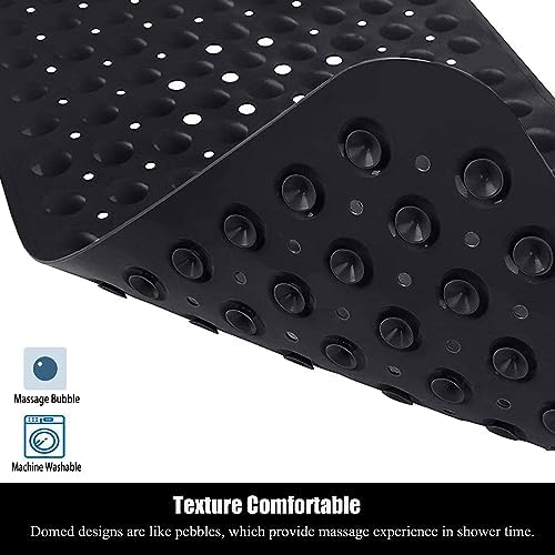 Non Slip Bathtub Shower Mat, Extra Long Bath Mat - Image 5