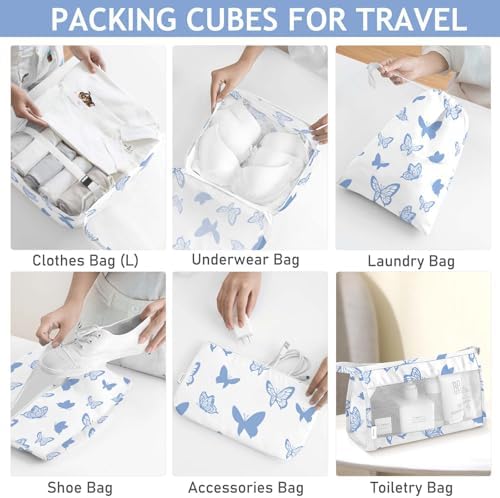 KPX 8 Set Packing Cubes for Travel, Luggage Packing Organizers Accessories - Image 4