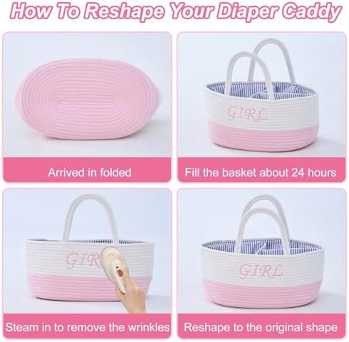 DUHEL Diaper Caddy Organizer - Image 4