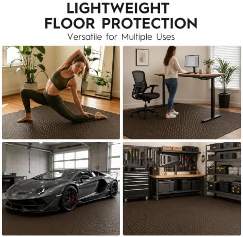 18 Pcs EVA Foam Floor Tiles, Puzzle Exercise Mat Set - Image 6