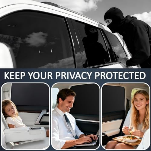 XCBYT Magnetic Car Window Shades - Image 4