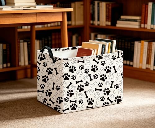 CLOCOR Rectangular Storage Bin, Waterproof Home Organization, Gift Basket - Image 4