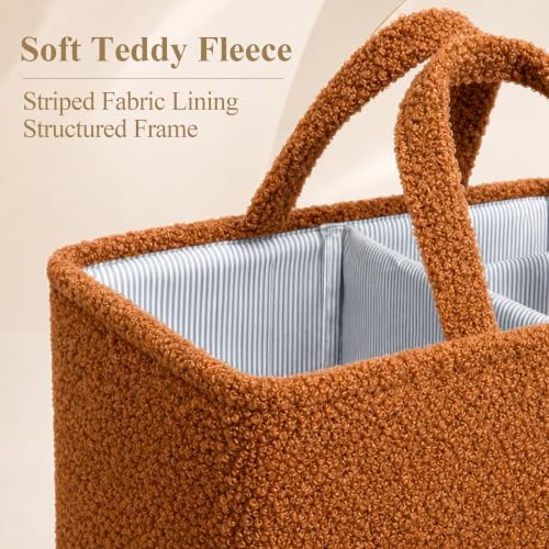 Baby Diaper Caddy Organizer, Portable Baby Essentials Organizer - Image 7